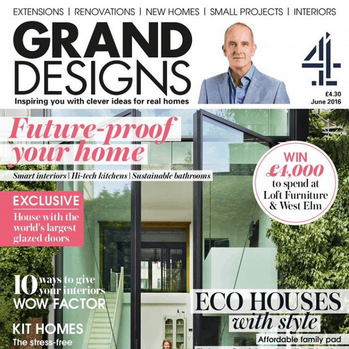 Grand designs cover, channel four, robot vacuum cleaners