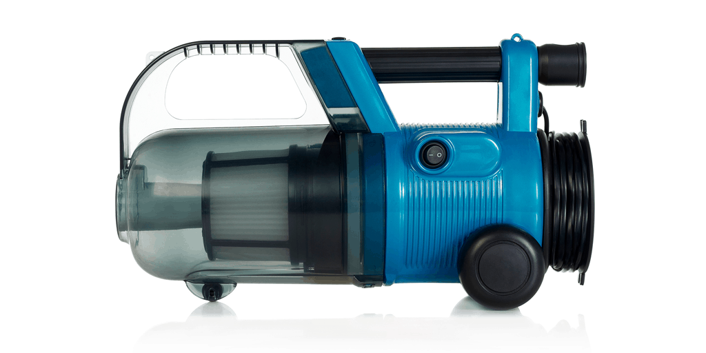 AirCraft triLite compact vacuum cleaner - topaz blue