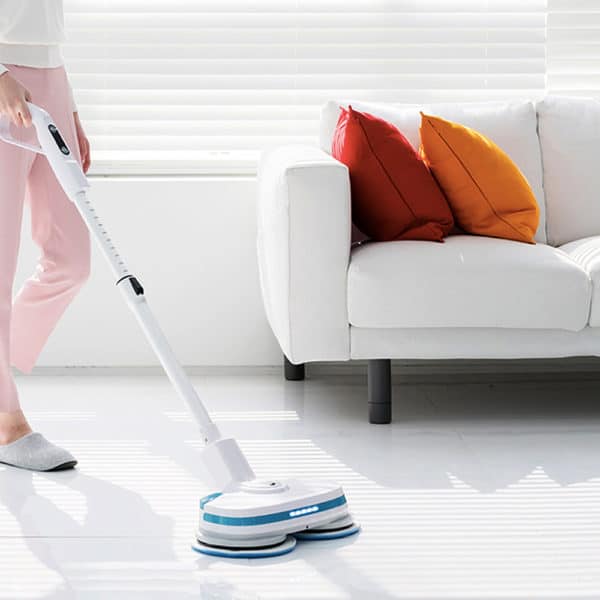 AirCraft PowerGlide hard floor cleaner and polisher - white