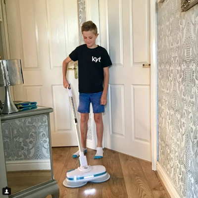 PowerGlide Hard Floor Cleaner Review by Lynsey Queen of Clean!