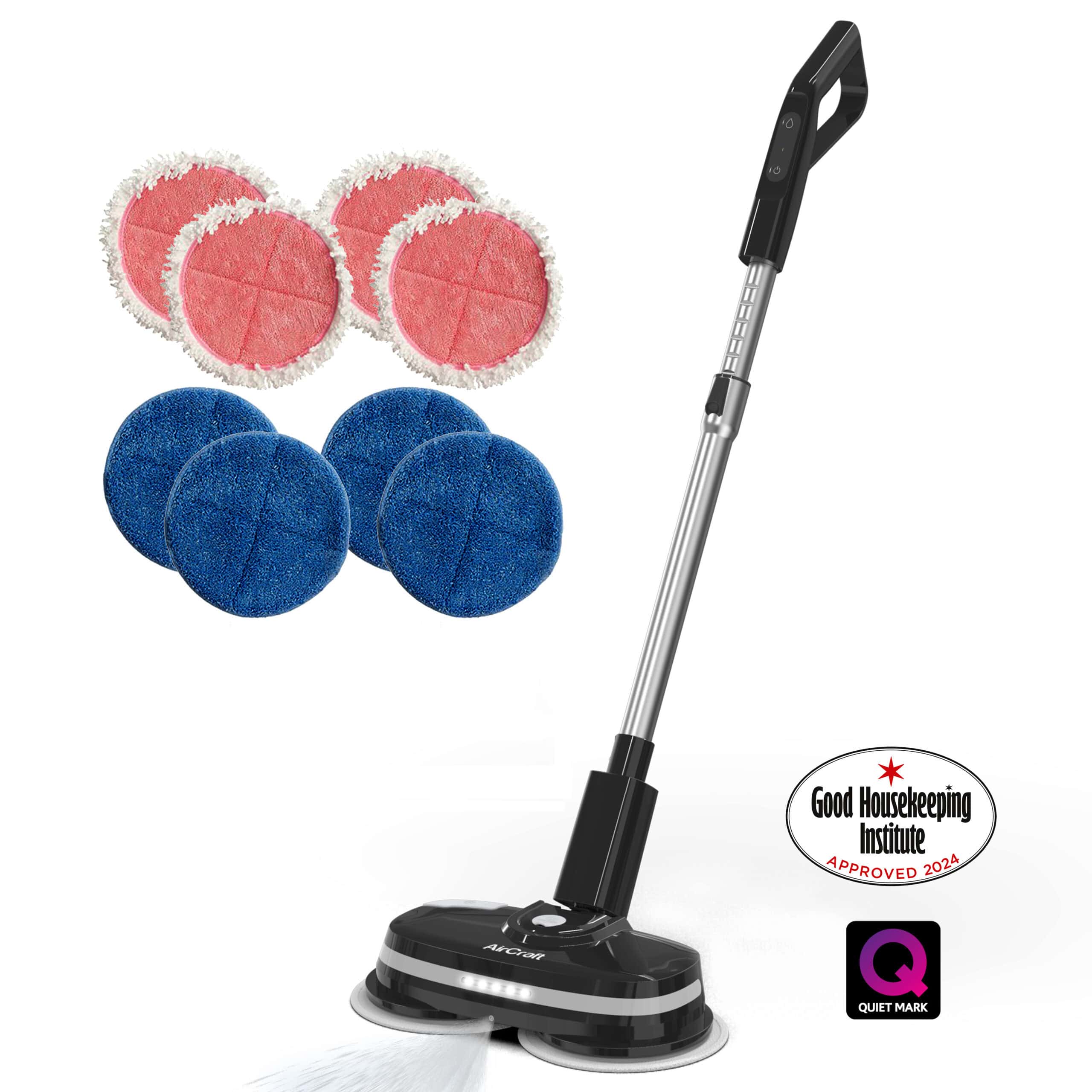 AirCraft PowerGlide cordless hard floor cleaner and polisher, Black
