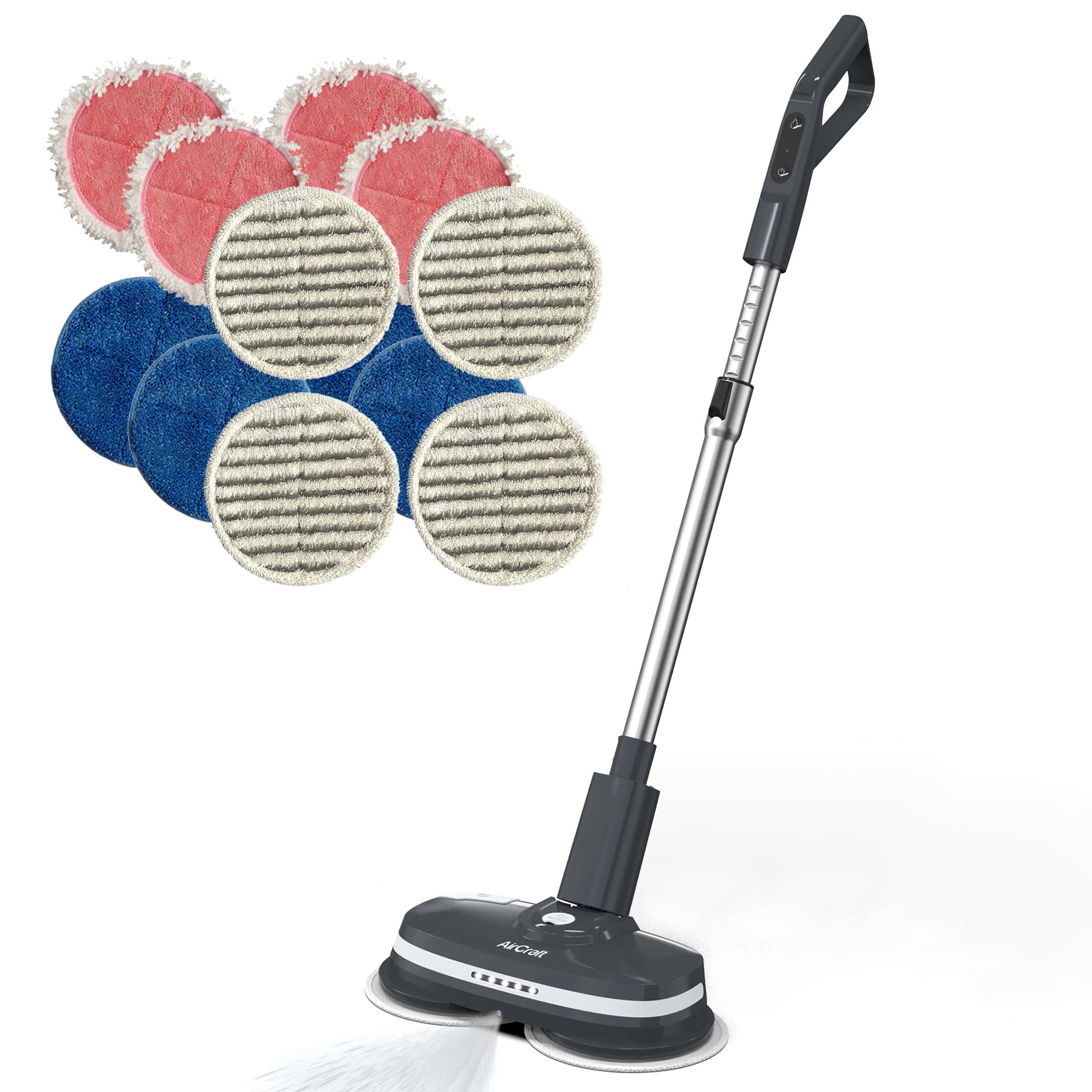AirCraft PowerGlide cordless hard floor cleaner and polisher, Dark Grey