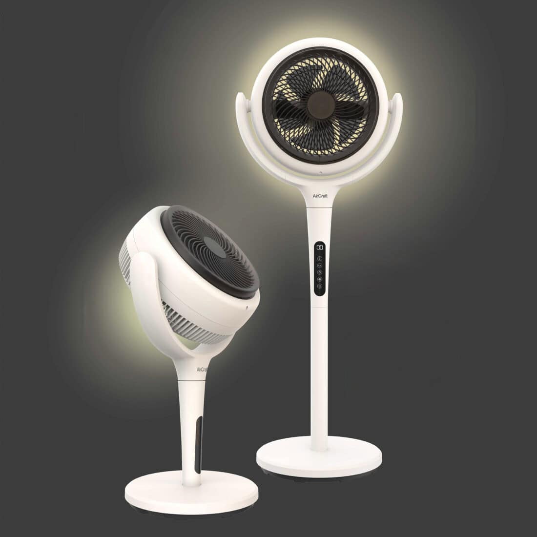 AirCraft 2 LUME air circulator fan 2-in-1 with backlight