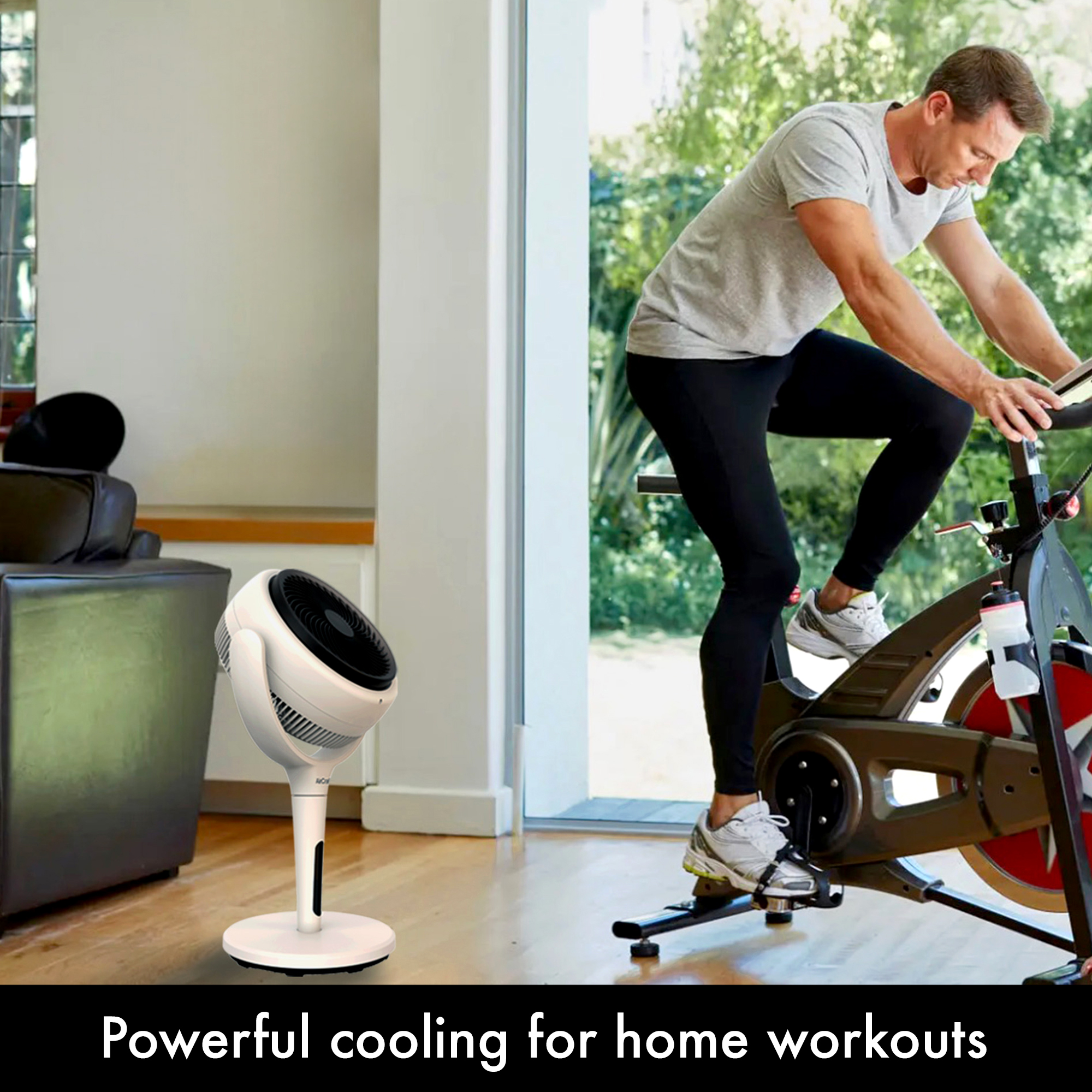 AirCraft LUME - cooling air circulator fan for home workouts