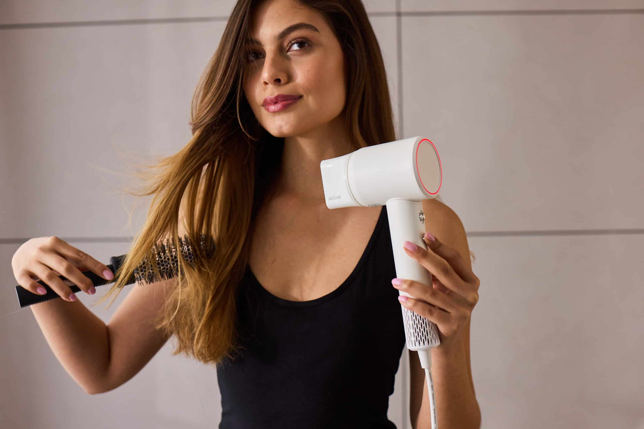 AirCraft AirMotion high speed hair dryer - white